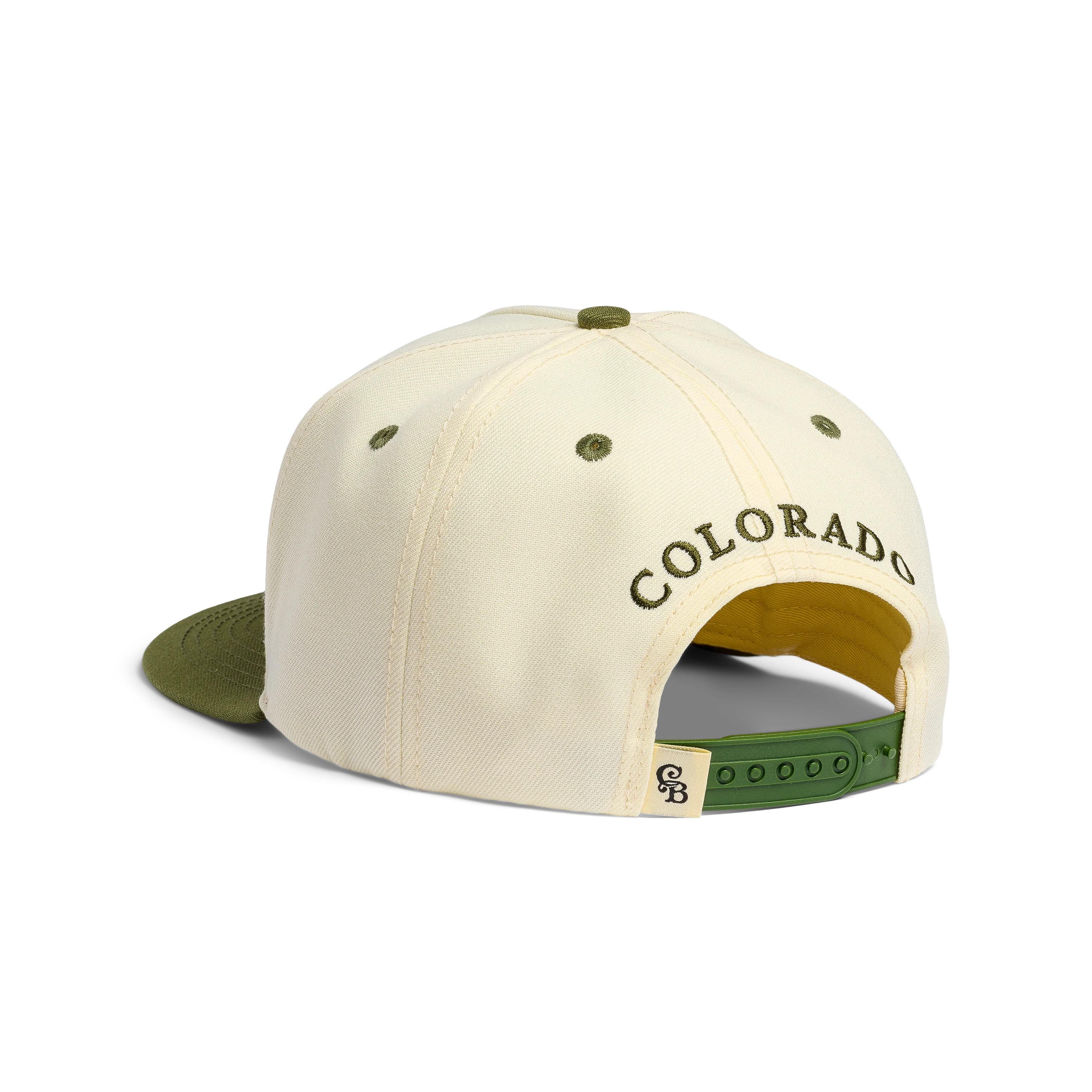 Casa Bonita Cream Two-Tone Retro Diver A-Frame Hat - Image 2