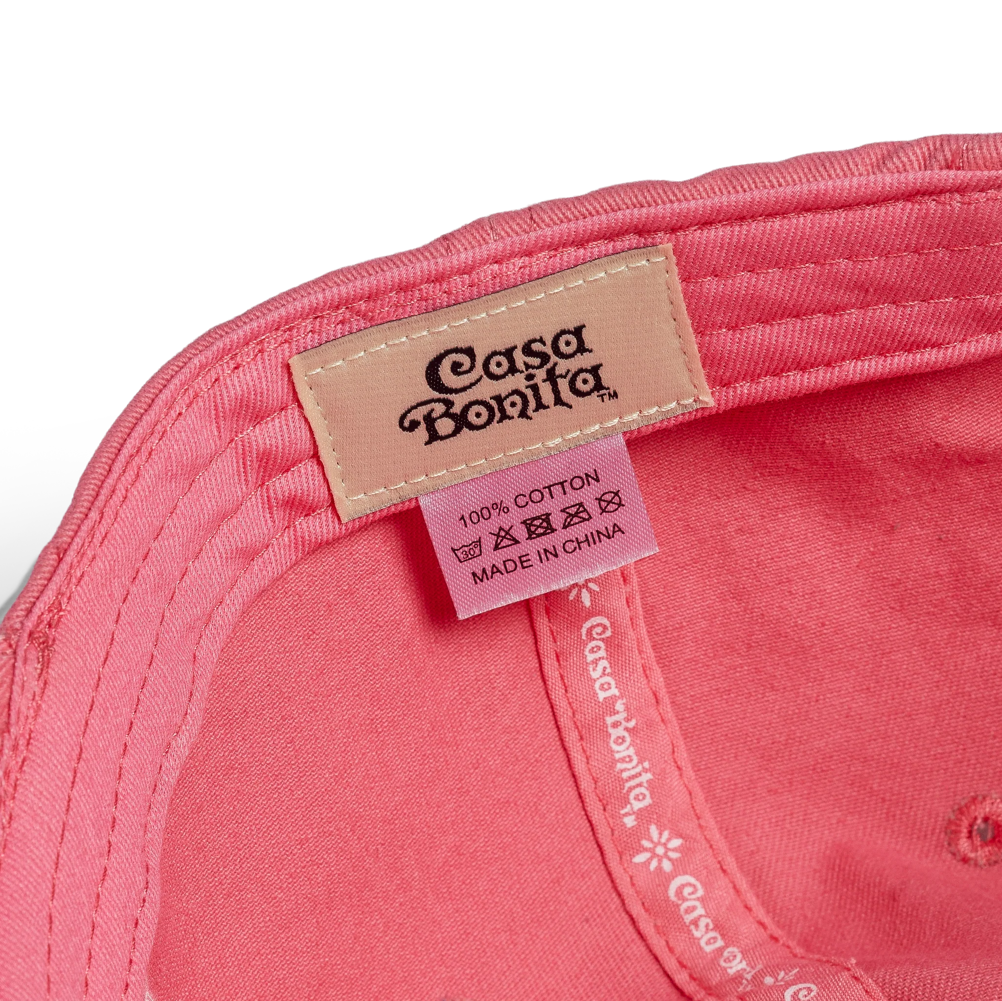Casa Bonita Pink Logo Dad Hat - Image 3