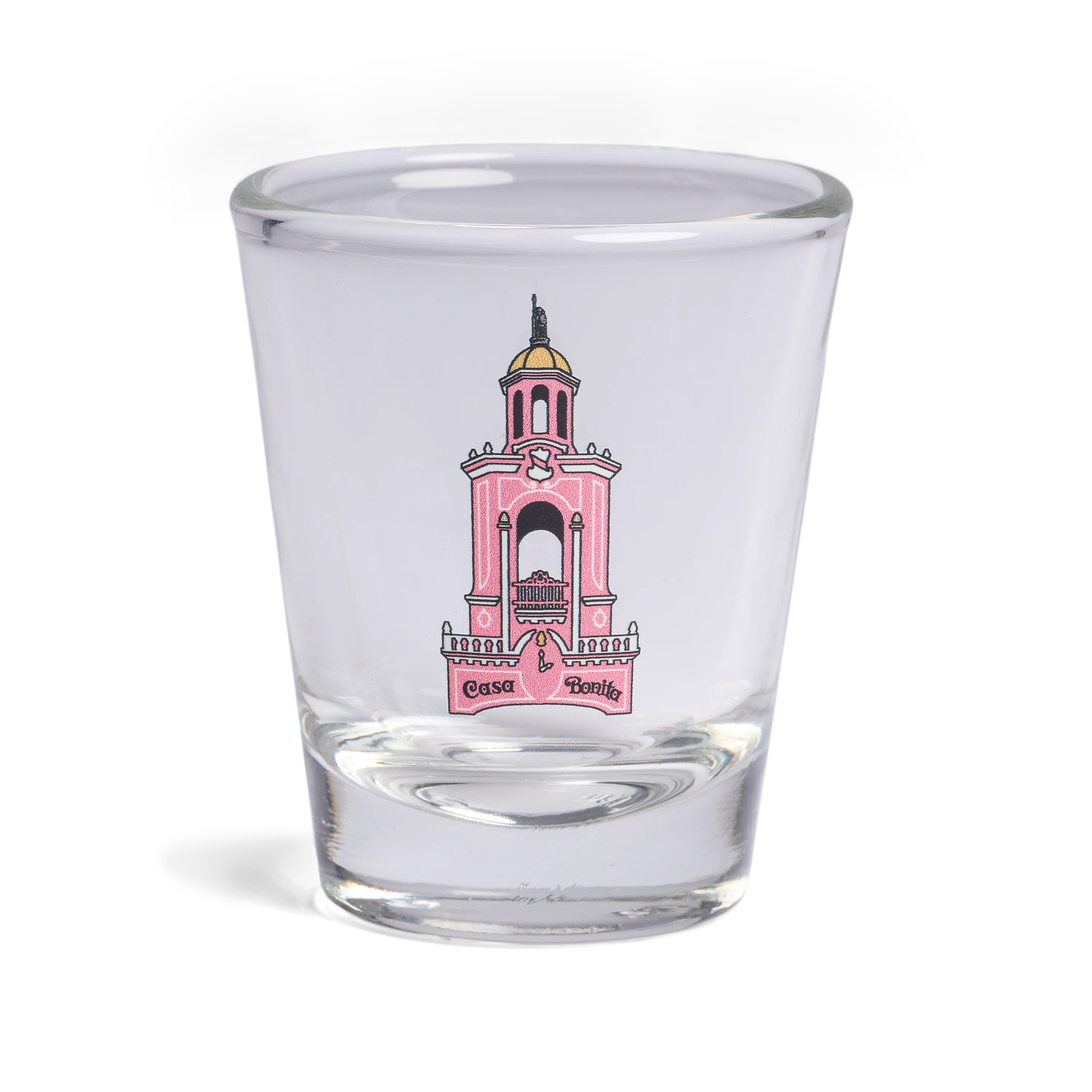 Casa Bonita Pink Tower Shot Glass