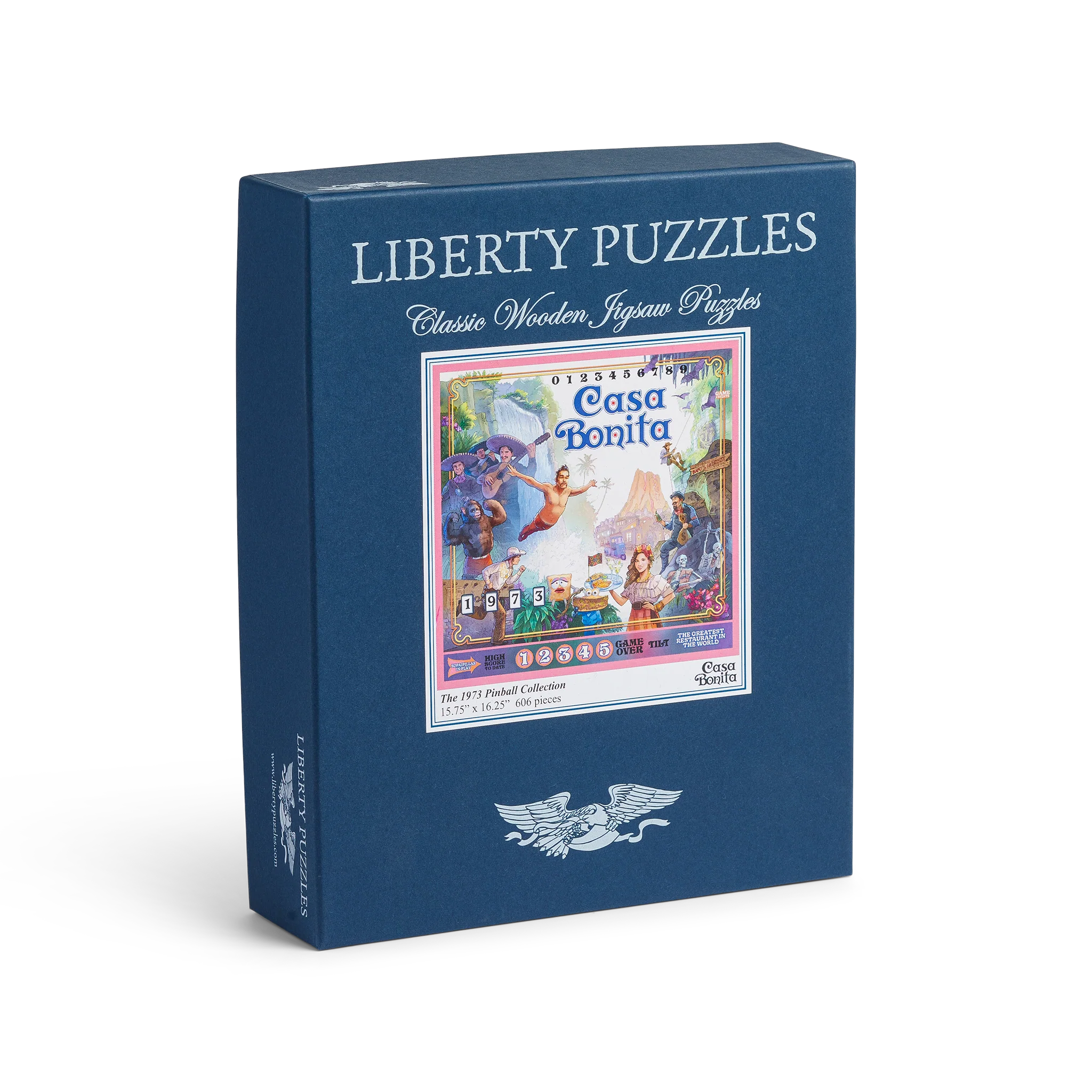 Casa Bonita The 1973 Pinball Collection Liberty Puzzle