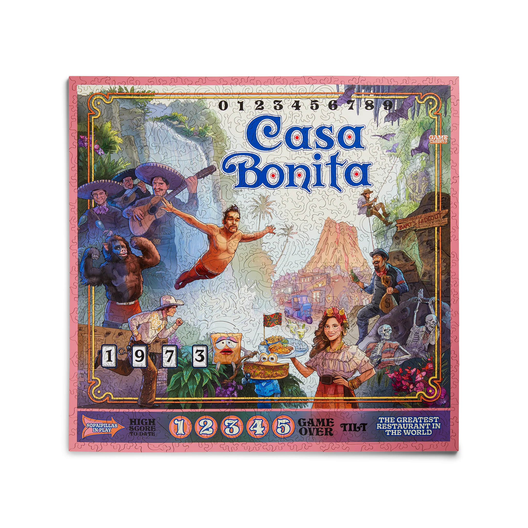 Casa Bonita The 1973 Pinball Collection Liberty Puzzle - Image 2