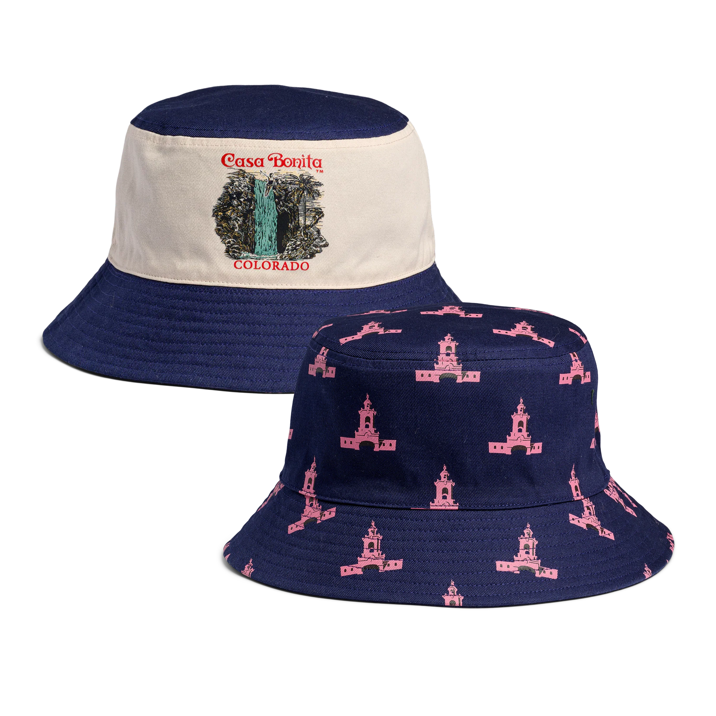 Casa Bonita Reversible Tower Bucket Hat